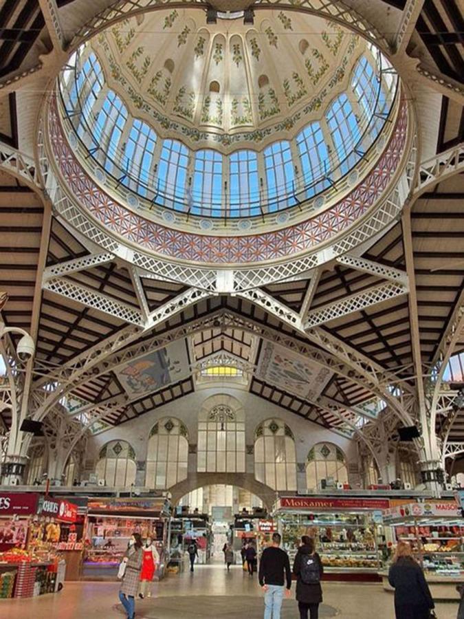 Apartamento Tiziano Mercado Central Lejlighed Valencia Eksteriør billede
